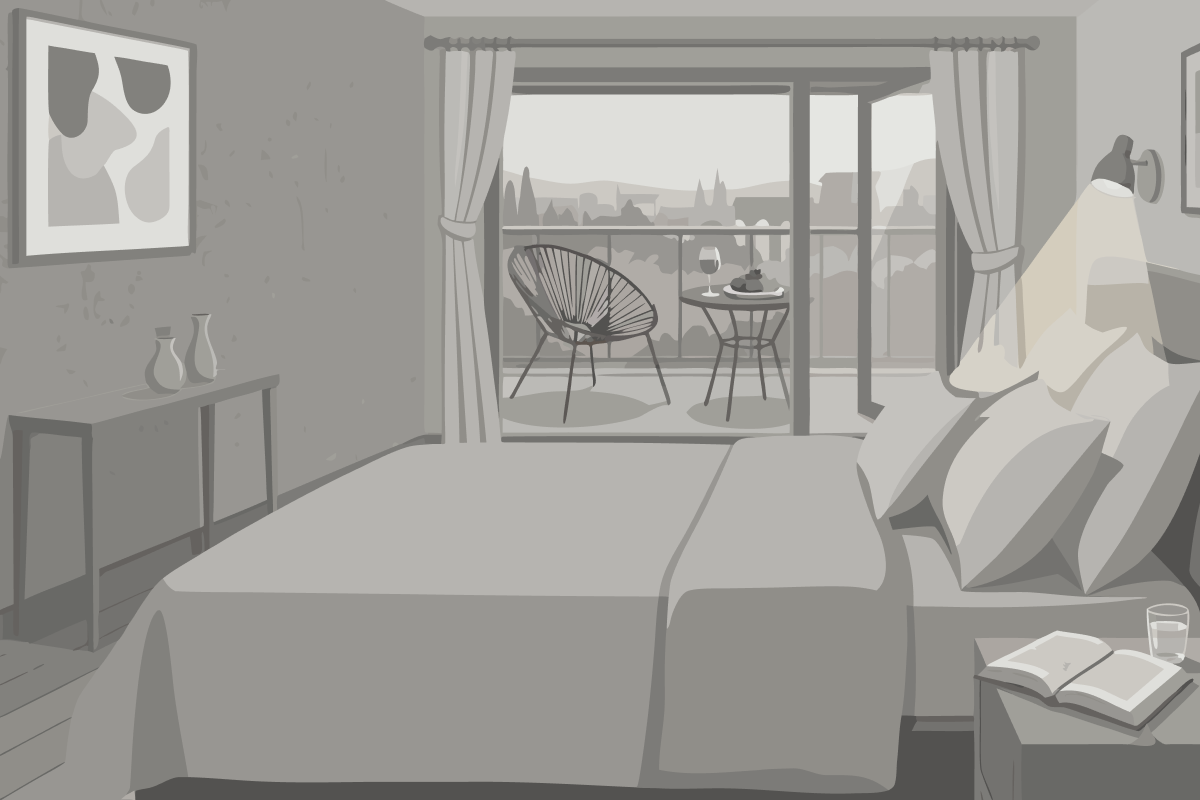 Familienzimmer (2 Erwachsene + 2 Kinder)
